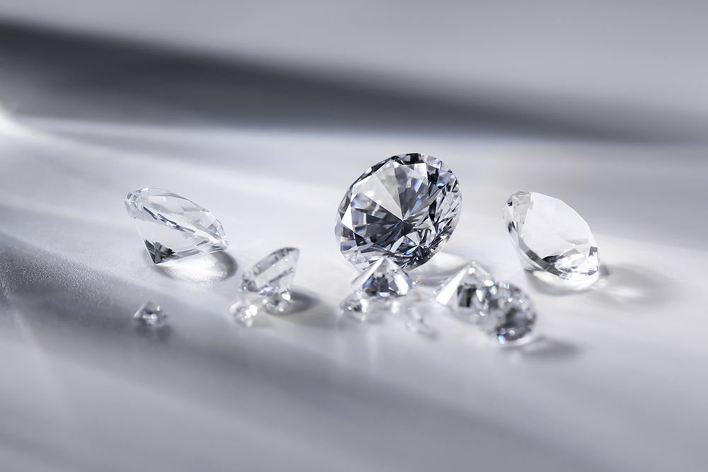 diamonds, polished diamonds, loose diamonds, Diantha Diamonds, round diamonds, pear-shaped diamonds, cushion-cut diamonds, diamond collection